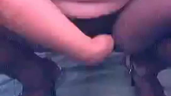 Bbw shows off her big tits